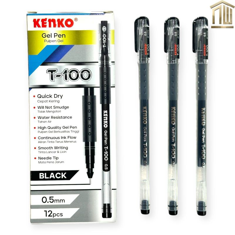 

Pulpen / Ballpoint / Pen Gel Kenko T-100 (12 Pcs)