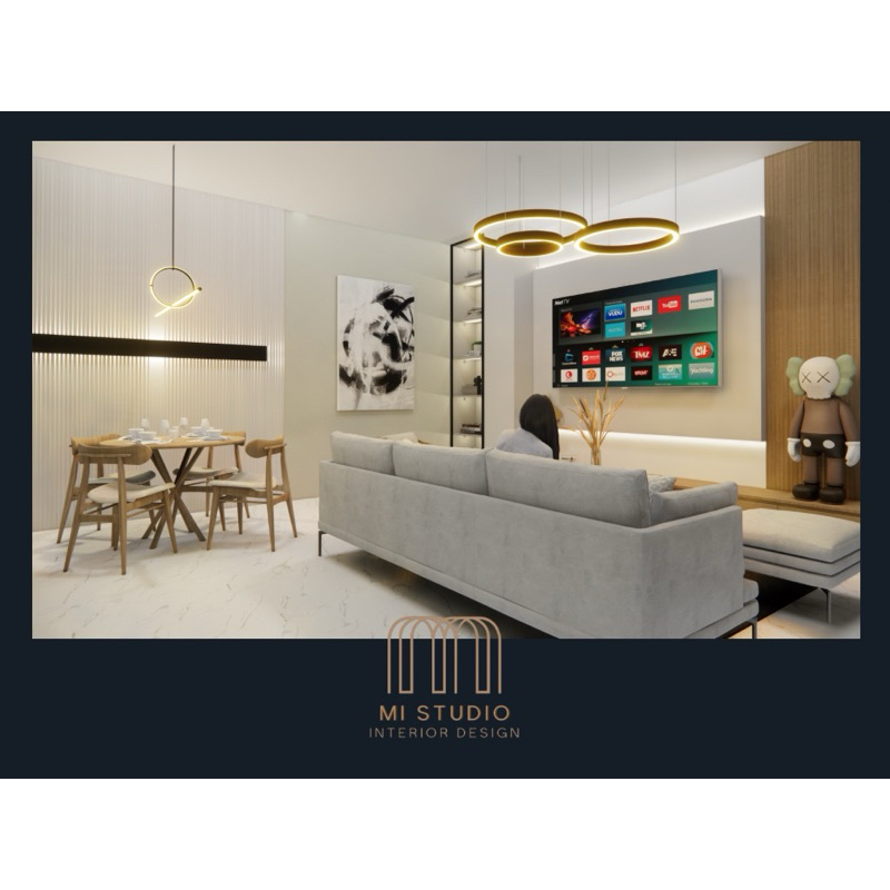 Jasa Desain 3D Desain interior & Rendering