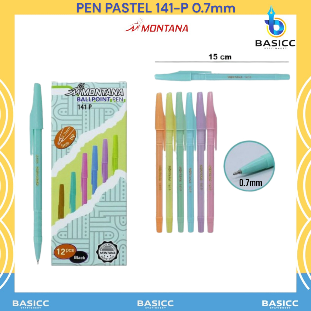 

Montana Pulpen 0.7mm Pastel 141-P | @ 1 Pen