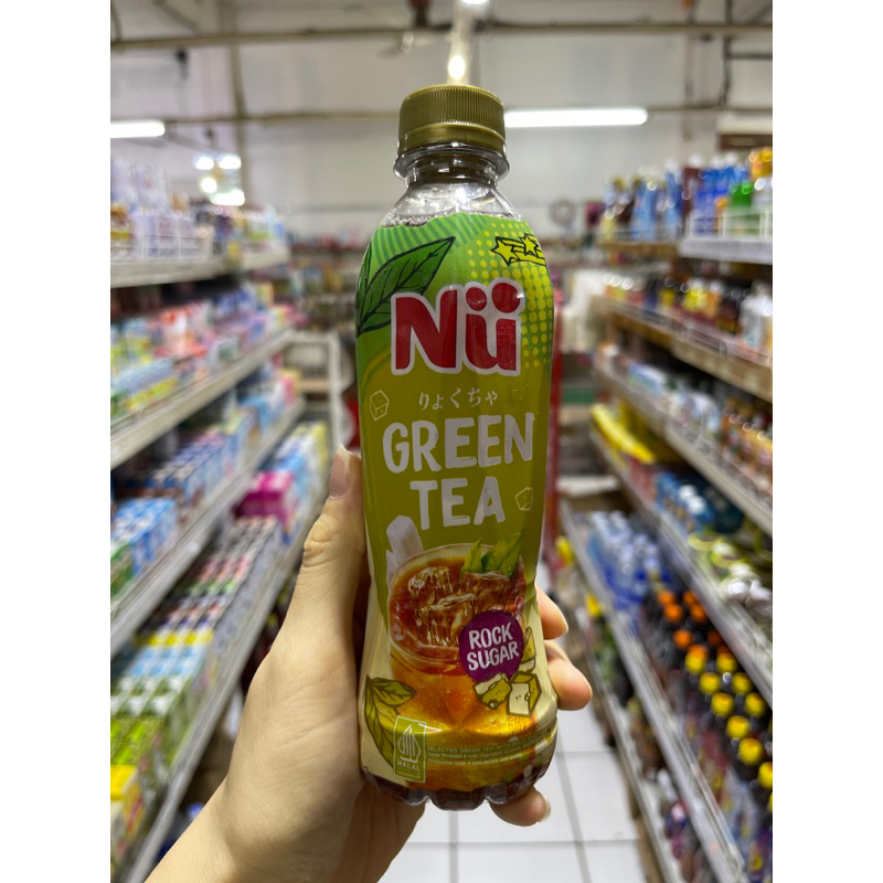 

nu greentea gula batu 330ml - nu greentea rock sugar