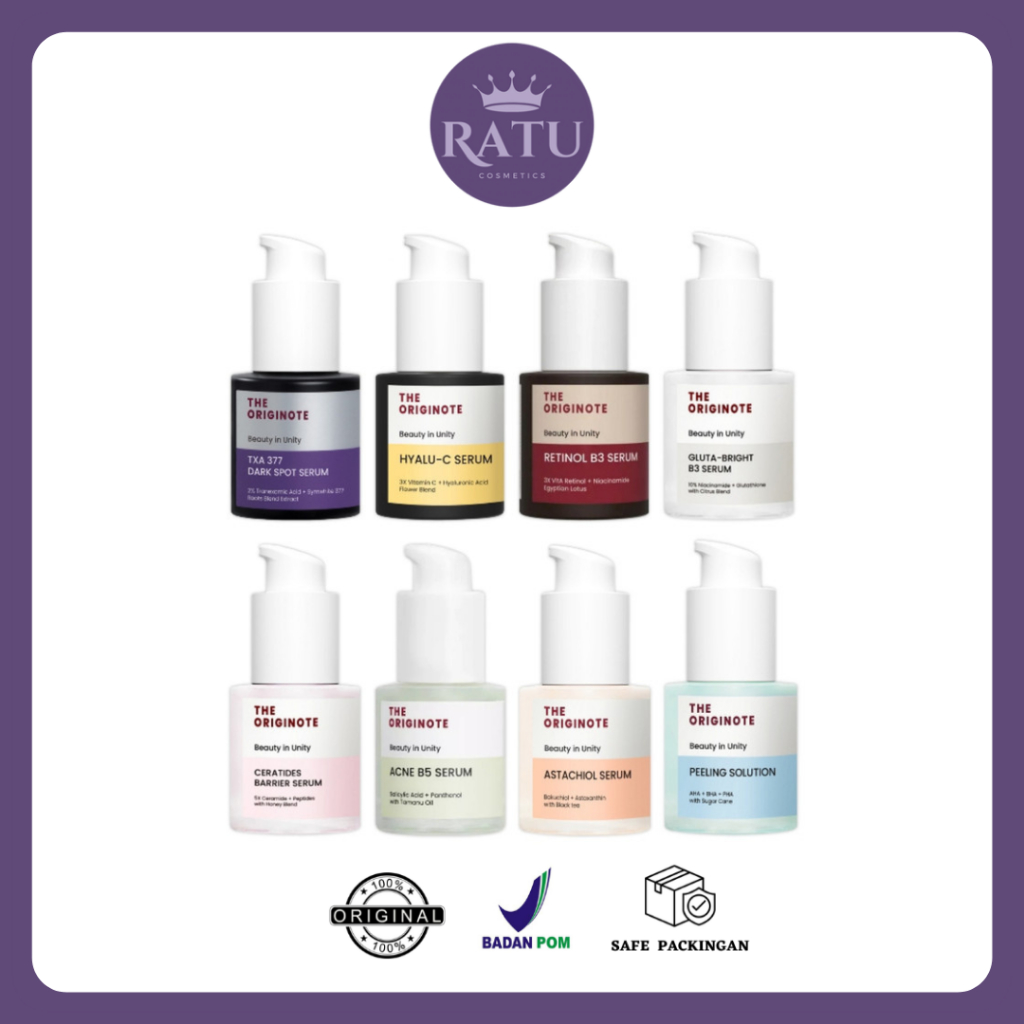 The Originote B3 Serum l The Originote Ceratides Serum l The Originote Acne B5 Serum l The Originote