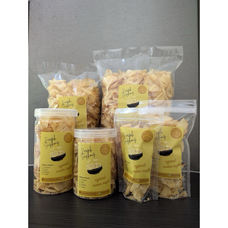 

MO KERIPIK ngemil makin asyik