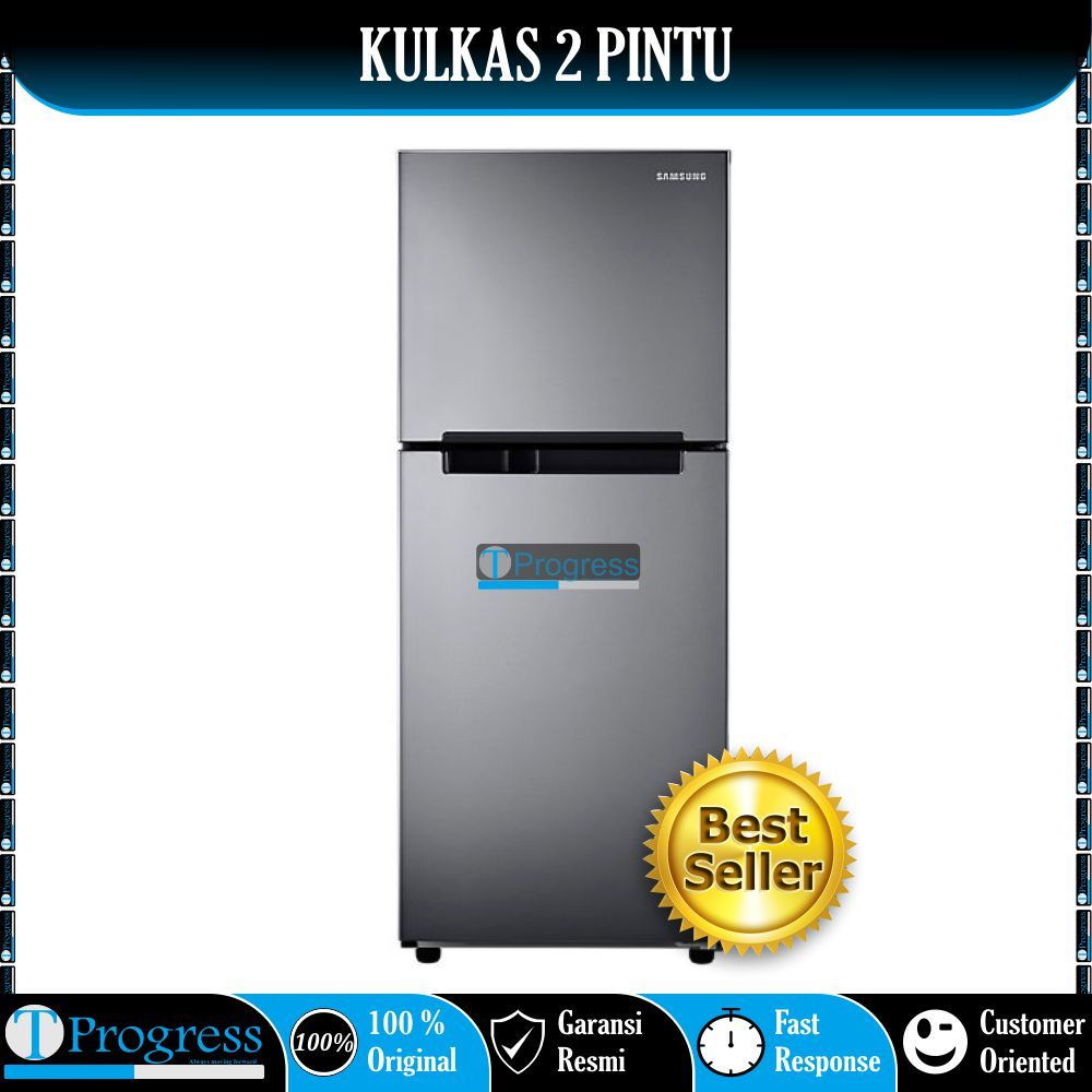 KULKAS 2 PINTU SAMSUNG RT19M300BGS / RT190M TANPA BUNGA ES