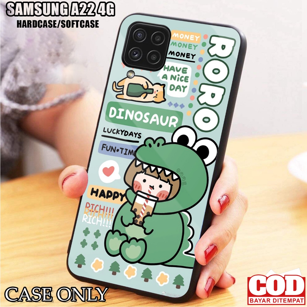 Case SAMSUNG A22 4G  - Casing SAMSUNG A22 4G [ RJ ] Silikon SAMSUNG A22 4G  - Kesing Hp - Casing Hp 