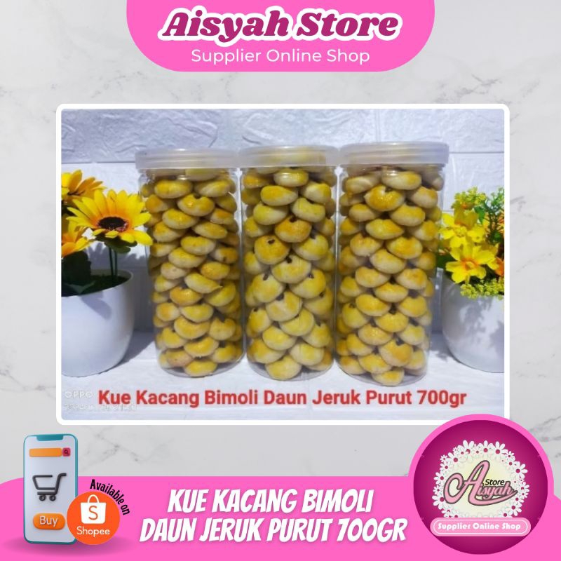 

Kue Kacang Bimoli Premium Aroma Daun Jeruk Purut 700gr