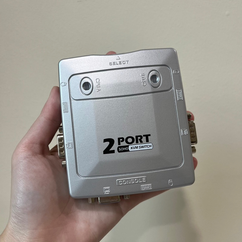 [JUAL RUGI] Soho KVM Switch 2 Port PS/2 / Control 2 PC PS 2
