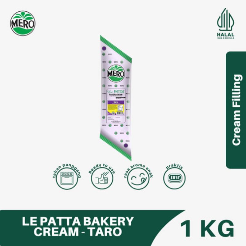 mero le patta bakery taro 1kg / mero lepatta bakery taro 1kg / filling isian roti atau kue