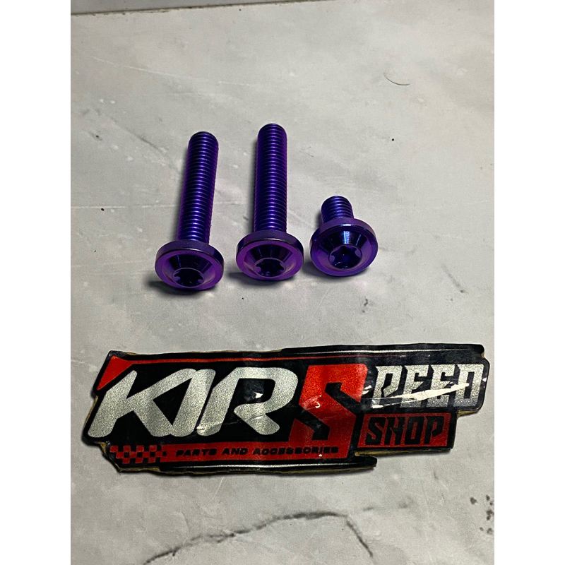 Baut Titanium Oli Gardan Vario 125/150 Original Titanium GR5