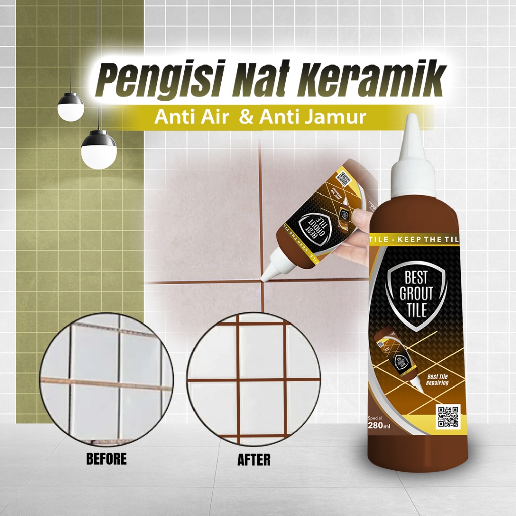 PENGISI NAT INSTAN KERAMIK UBIN - BEST GROUT TILE