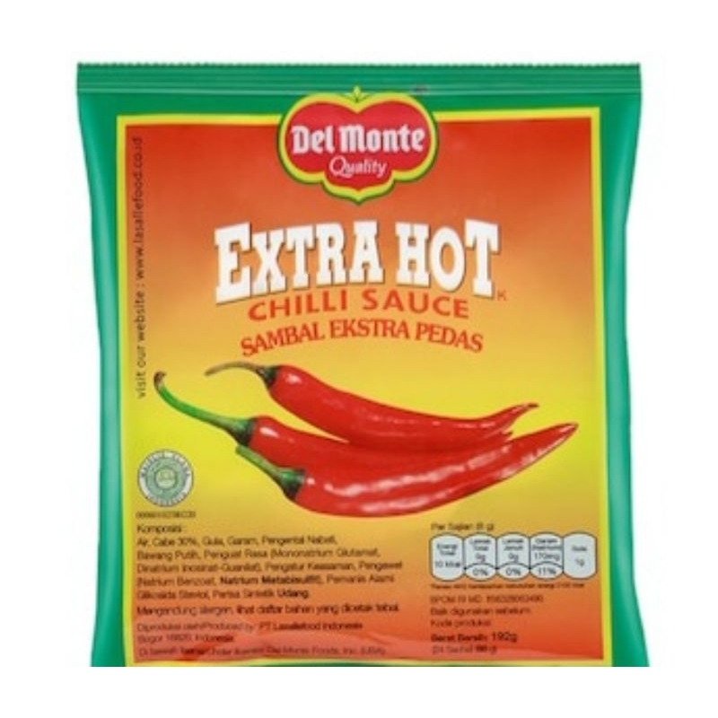 

delmonte sauce cabe sachet 24x8gr