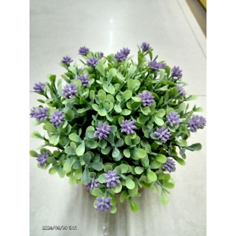 bunga bonsai artificial lengkap dengan pot hiasan meja ruang tamu dan kantor