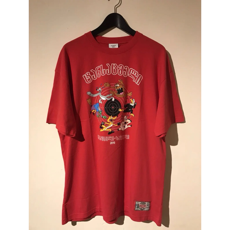kaos vetements cartoon / vetements cartoon tee
