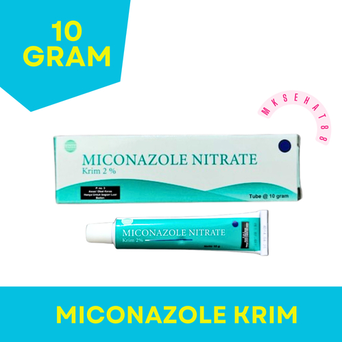 Miconazole Salep 10 Gram / Mengatasi Gatal disebabkan Jamur / Panu / Kurap / Kutu Air