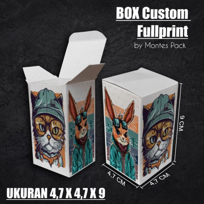 

Box BOTOL Chluoe 30ml CUSTOM / box chluoee 30ml PRINT / Box 4.7 x 9 cm