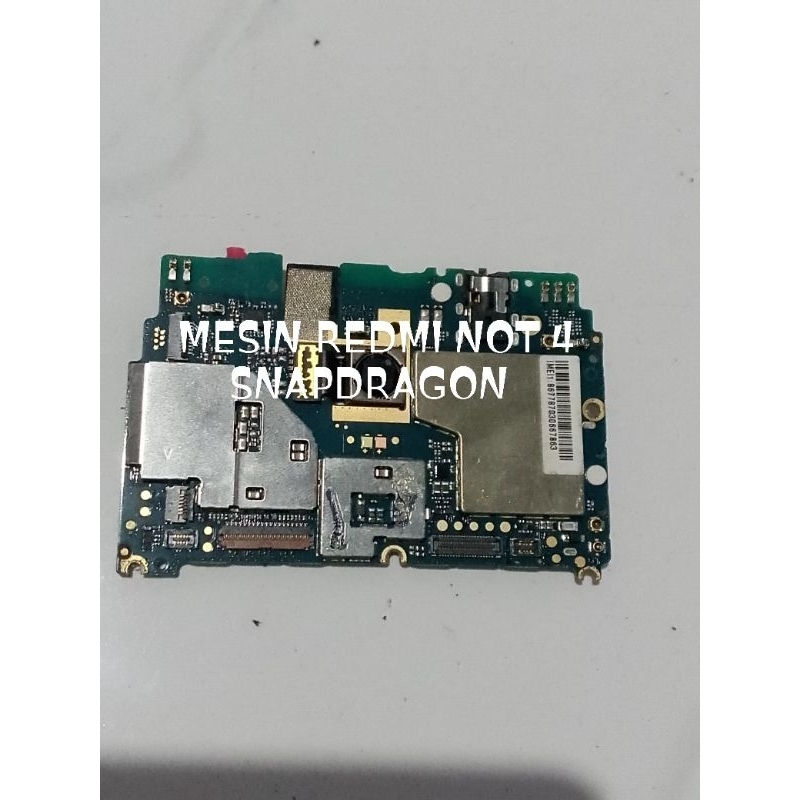 MESIN REDMI NOT 4 SNAP RAM 3/32GB ORIGINAL