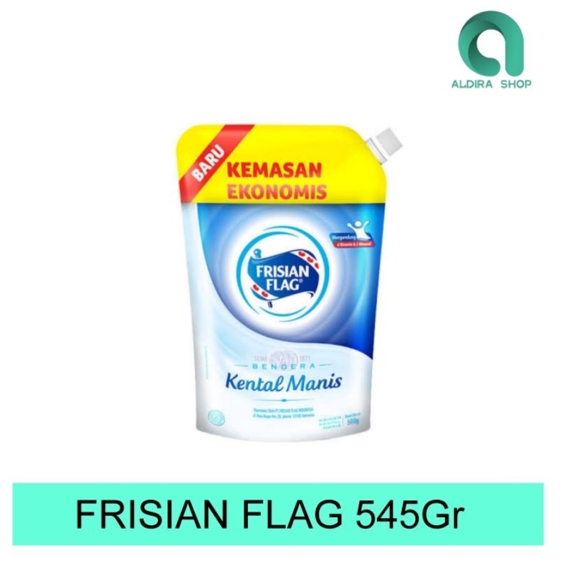 

FRISIAN FLAG POUCH 545G Coklat putih