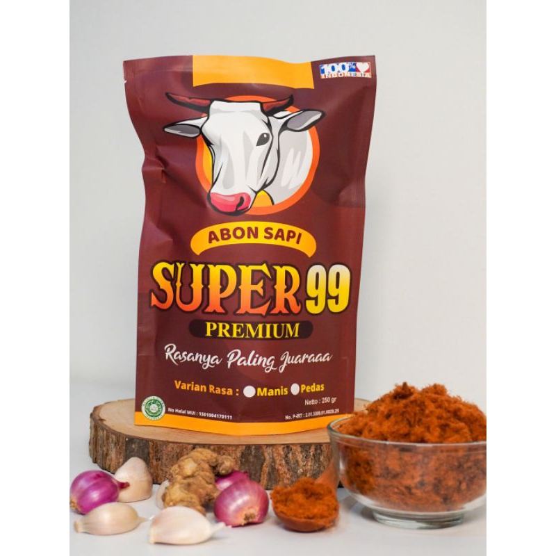 

Abon Sapi Super 99 Premium Rajawali Asli Boyolali