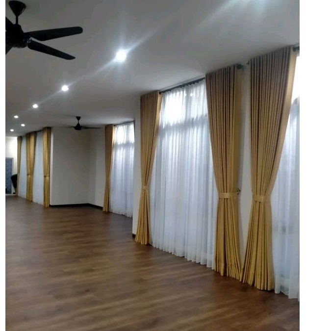 tirai gorden jendela custom ukuran dan custom bahannya