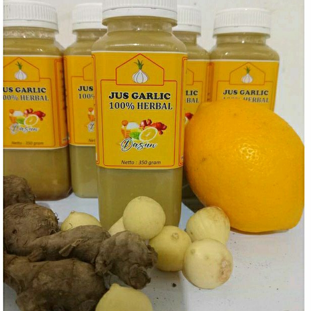 

jus bawang tunggal,lemon,madu,jahe merah,cuka apel 350 gram