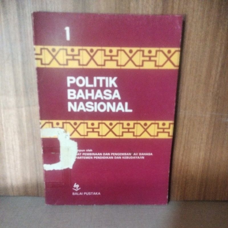 POLITIK BAHASA NASIONAL