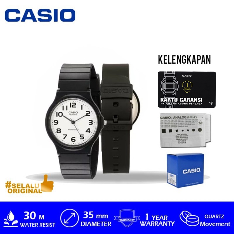 Casio General Analog Man MQ-24-7B2LDF / MQ24 / MQ247B2