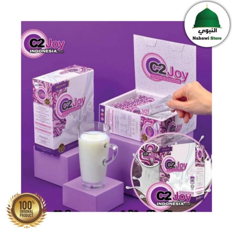 

susu C2 Joy Malaysia 25 Sachet - susu kolestrum Kaya Kalsium