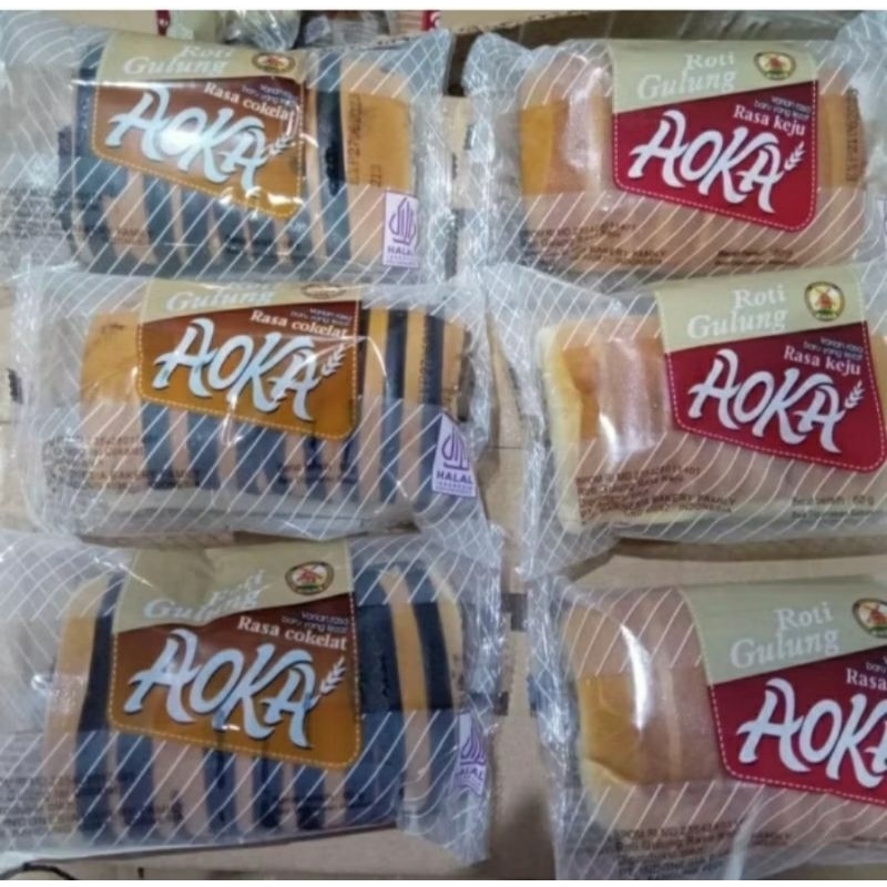 

Roti Aoka Gulung Coklat & Keju 60g