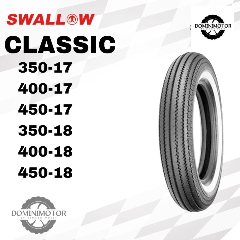 SWALLOW CLASSIC SB135 Ban Motor Ring 17 18  350-17 400-17 450-17 350-18 400-18 450-18 Ban RIng 18 Ba