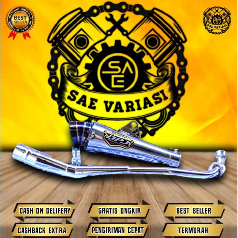 KNALPOT DPJ SUPRA FIT JUPITER Z VEGA ZR VEGA R KARISMA REVO ABSOLUT SMASH SHOGUN