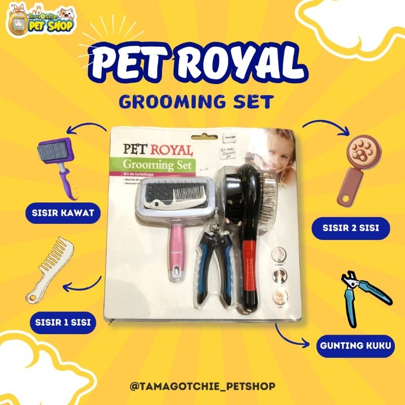 PET ROYAL GROOMING SET
