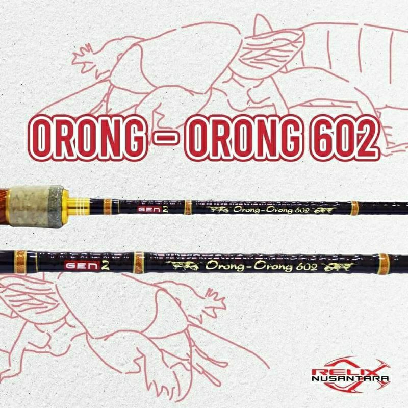 Joran Relix Nusantara Gen 2 602 6 -12lb