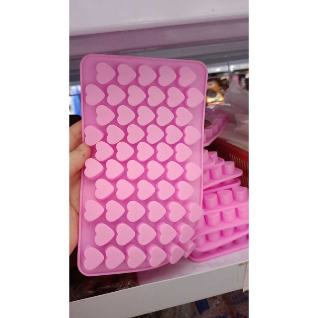 Cetakan Love PINK Silicon / Cetakan coklat