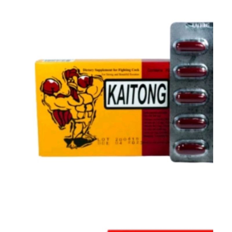 Kaitong Original Import Vitamin Ayam Minerals Ayam Laga AGRESIF PLUS STAMINA