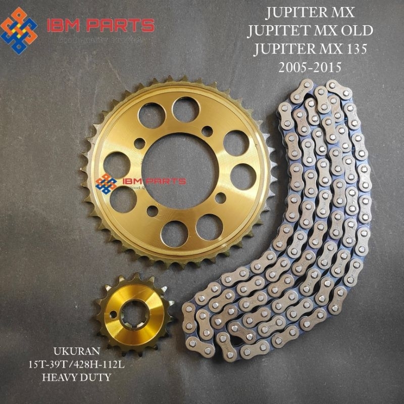 GEAR GER GIR SET GEAR PAKET JUPITER MX OLD JUPITER MX 135 2005-2015 MODEL SSS