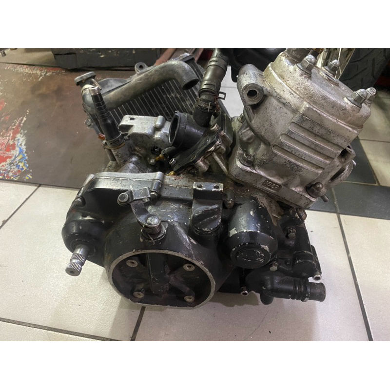 mesin utuh ninja r 150 copotan motor