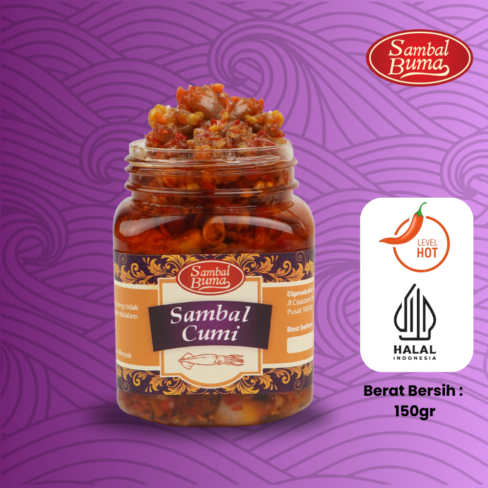 

Sambal Cumi by Sambal Buma - 150 gram