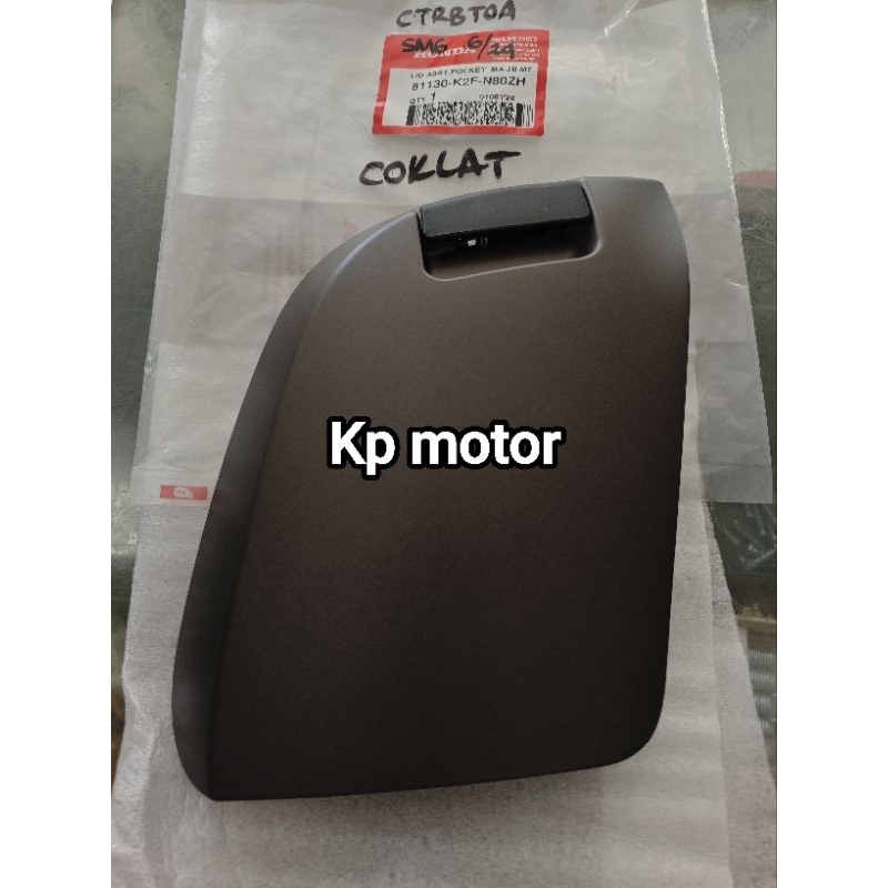 Cover tutup laci kiri komplit engsel + knop scoopy 2023-2024 original