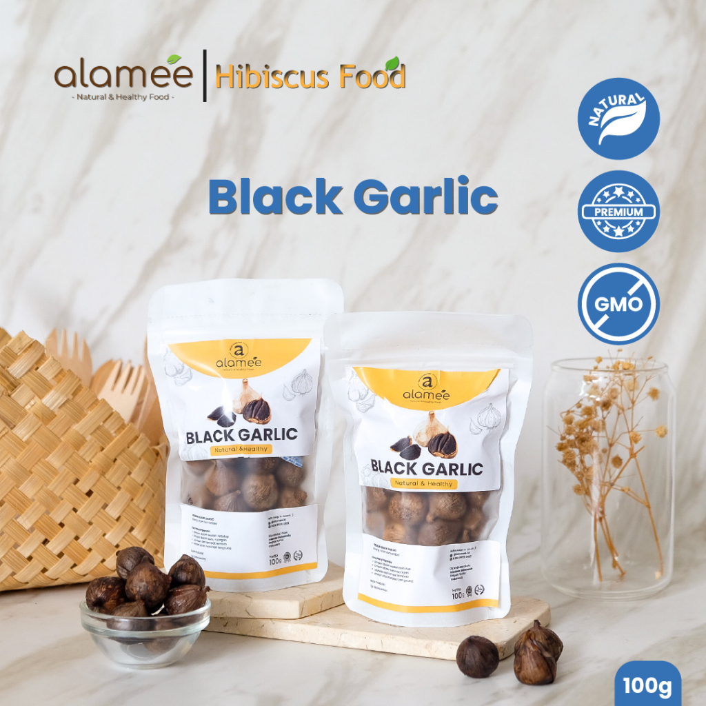 

Black Garlic Garlik Bawang Hitam Tunggal Kating Herbal Premium Lanang Alami Natural