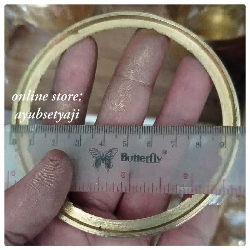 Tatakan Bokor Dupa / Penyangga Tempat Bakar Dupa FULL Kuningan Solid Hio bukhur arab tatakan pembaka