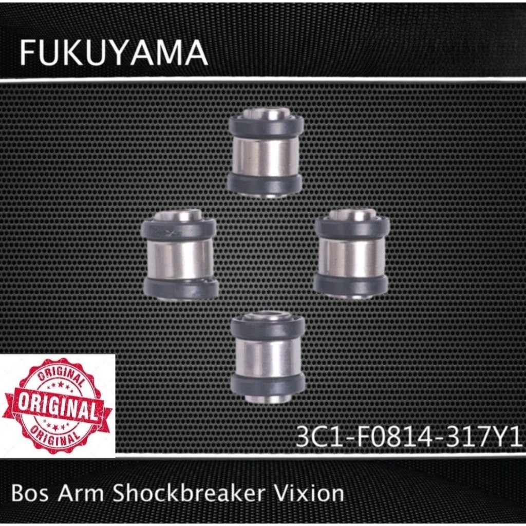 Bos Arm Shockbreaker Monoshock 1Set 4Pcs Vixion Yamaha Asli Fukuyama