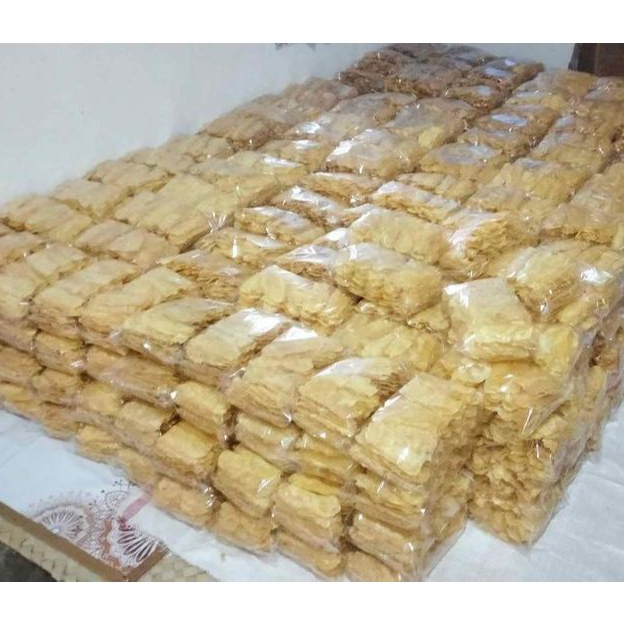 

Kripik Tette 300 keping Keripik Krupuk Tette Opak Tela Singkong Khas Madura