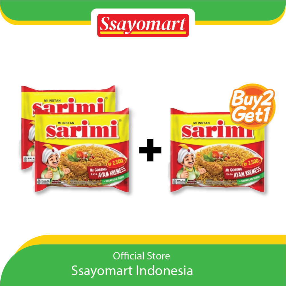 

(BUY 2GET 1) SARIMI GORENG RS AYAM KREMES 70G
