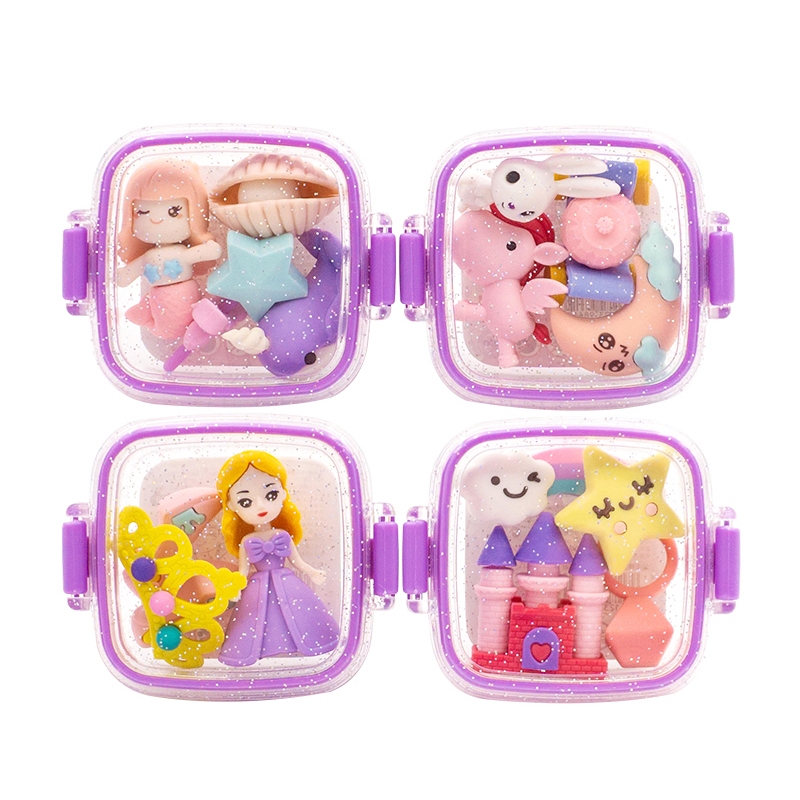 

8619 Penghapus karakter princess sensory play mainan anak