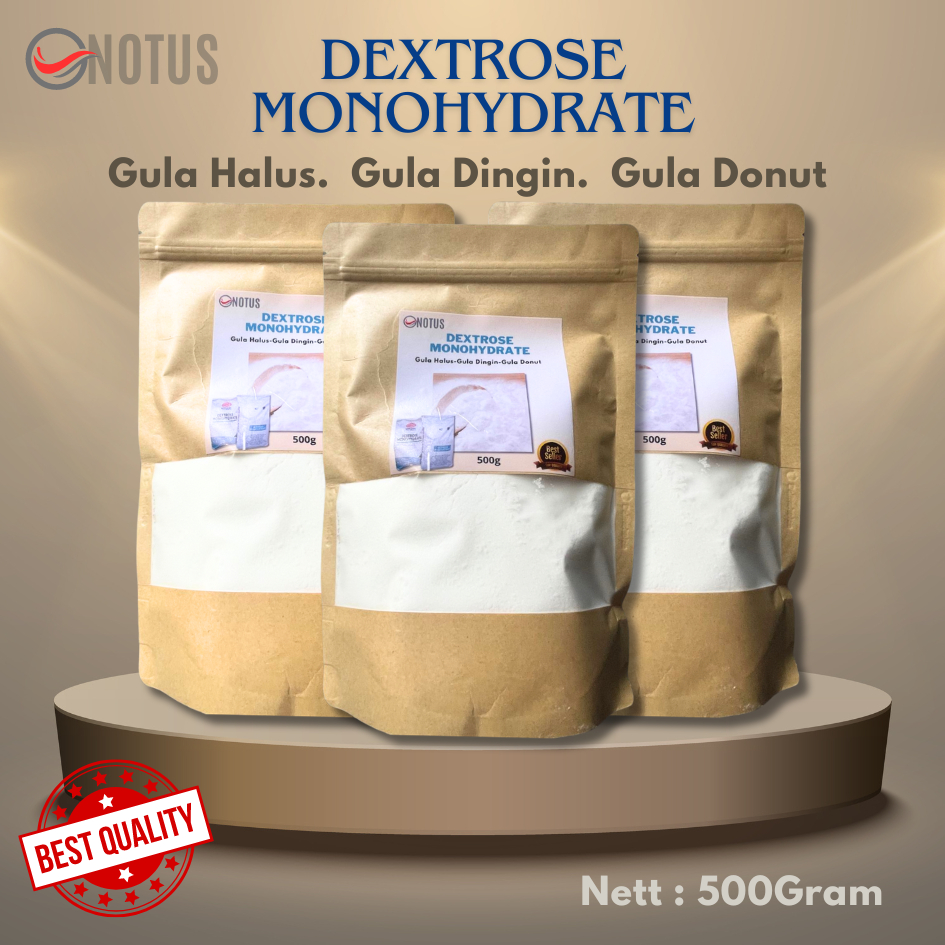 

Dextrose Monohydrate Gula Dingin Gula Halus Gula Donut 500gram