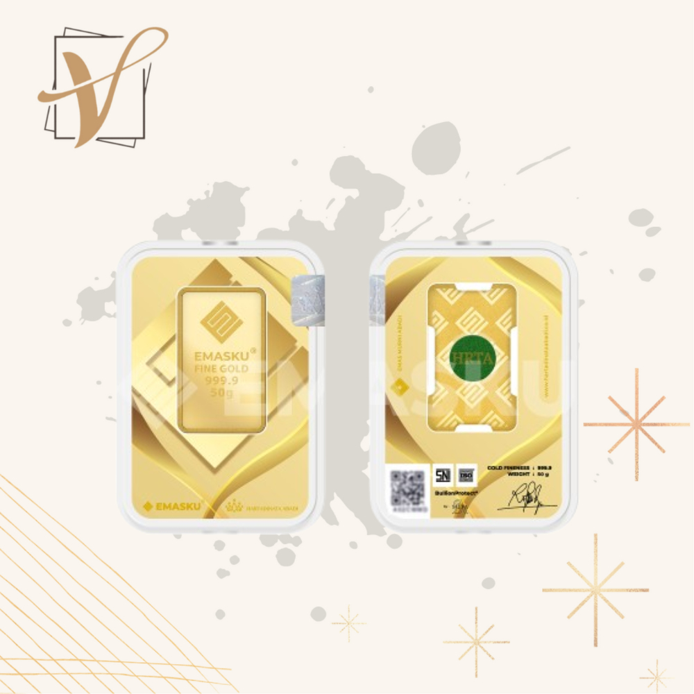 Logam Mulia Emasku 50 Gram