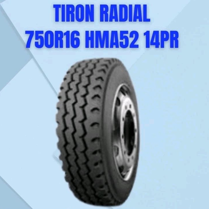 BAN TRUCK TIRON RADIAL 750R16 HMA52 14PR