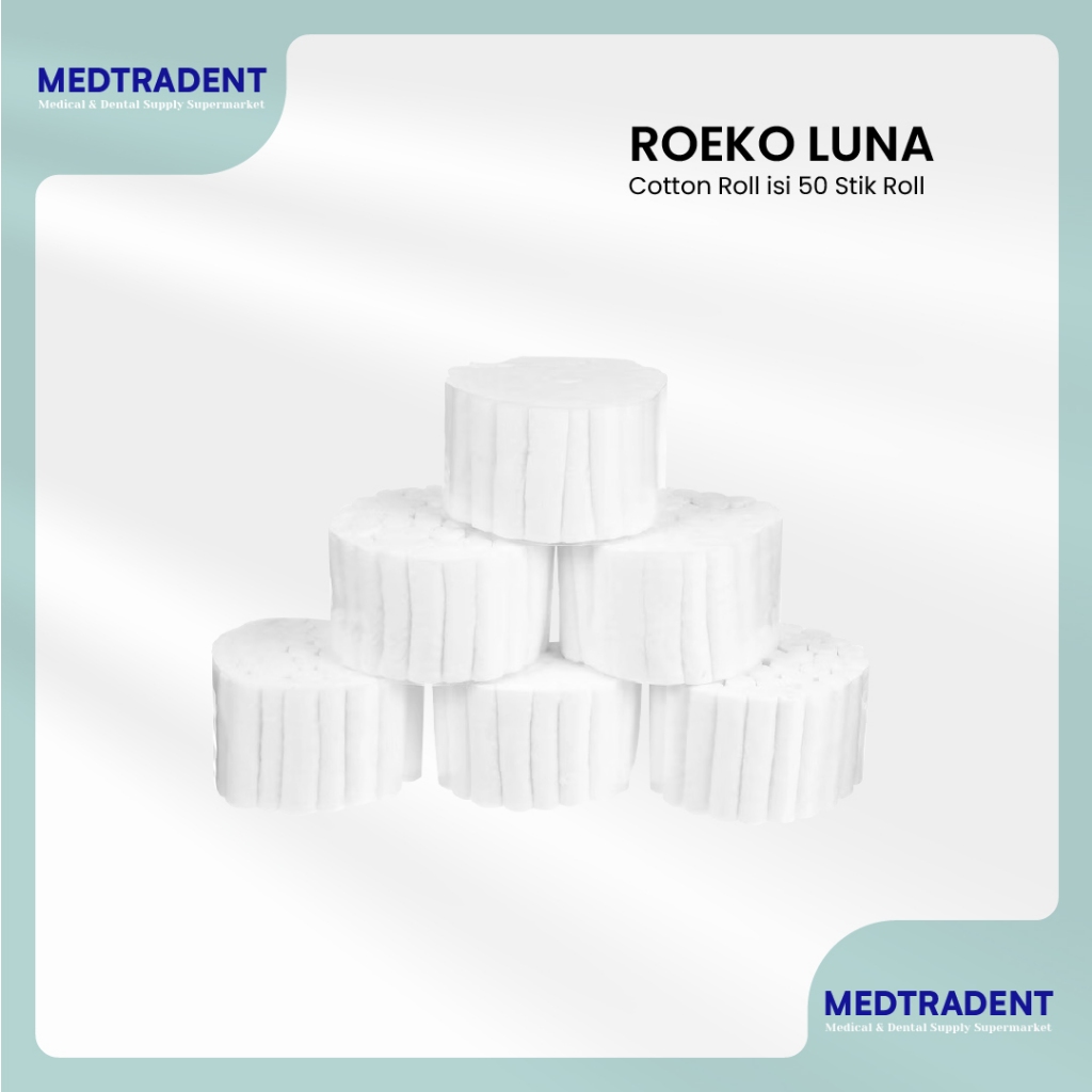 Medtradent - Coltene Roeko Luna Cotton Roll [1 Roll]