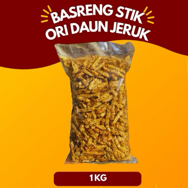 

1 Kg Basreng Pedas daun jeruk