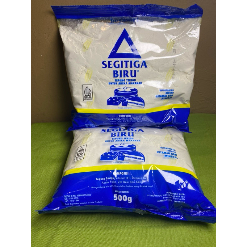 

TERIGU SEGITIGA BIRU KEMASAN 500 GR