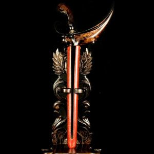 Keris Jalak Ngore Pamor Kelengan Tangguh PB Sepuh Garap Dalem Keraton